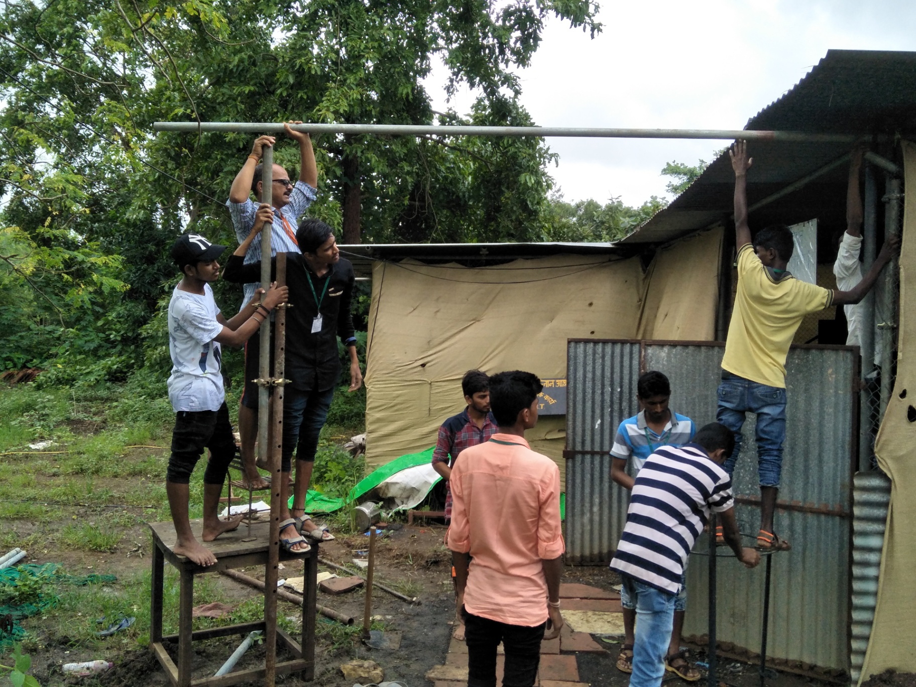 Fabrication training in the field