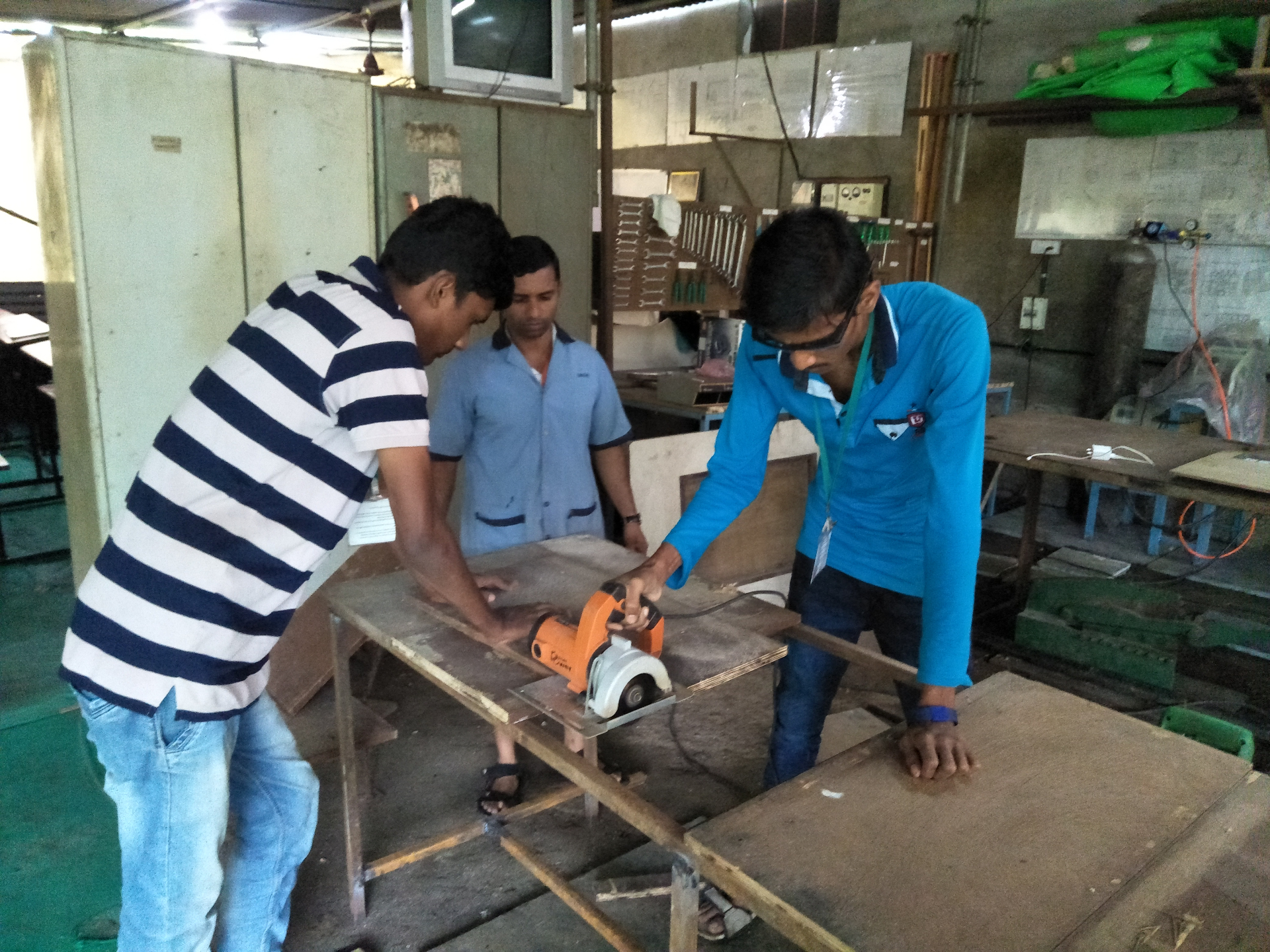 Carpentry workshop training